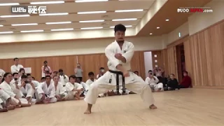 [BUDOJAPAN.com] Breathtaking performance  "Kanku Dai" !! Japan Karate Shoto Federation