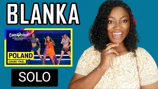 BLANKA - SOLO (LIVE) | POLAND 🇵🇱 | Grand Final | Eurovision 2023 | REACTION!!!😱