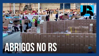 Mais de 77.400 pessoas estão em abrigos no Rio Grande do Sul