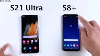 SAMSUNG S21 Ultra vs S8 Plus - SPEED TEST