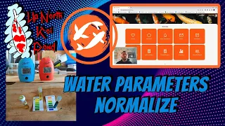 Water Parameters Normalize & Koi Control App Overview