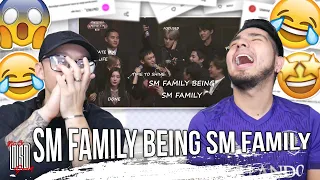 sm family being sm family | REACTION