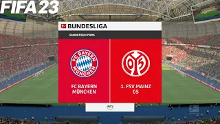 FIFA 23 | Bayern Munich vs Mainz 05 | Bundesliga - FIFA 23 PS4