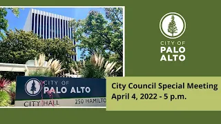 Sp. City Council Meeting - April 4, 2022