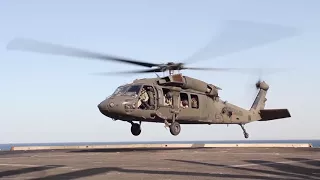 Black Hawk Flight Deck Ops