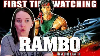 RAMBO: First Blood Part II (1985) | First Time Watching | Movie Reaction | You Gotta Become War!