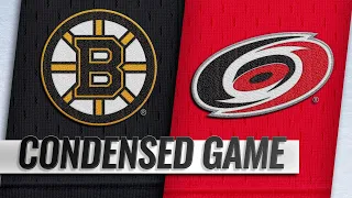 12/23/18 Condensed Game: Bruins @ Hurricanes
