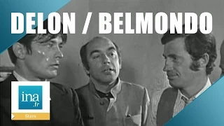 Alain Delon et Jean-Paul Belmondo tournent "Borsalino" | Archive INA