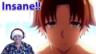 Awesome!! (Classroom of the Elite「AMV」Heathens REACTION)