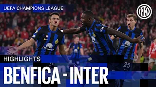 WHAT A COMEBACK 🤯🖤💙 | BENFICA 3-3 INTER | HIGHLIGHTS | UEFA CHAMPIONS LEAGUE 23/24 ⚽⚫🔵