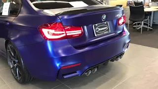 2019 BMW M3 CS Cold Start