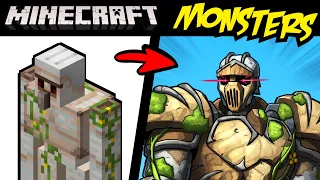 What if MINECRAFT MOBS Were FANTASY MONSTERS?! (Lore & Speedpaint) Compilation