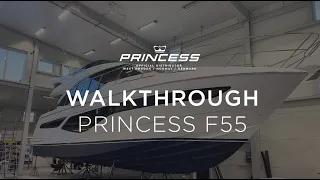 Brand new Princess F55 (2024 ) full walkthrough (in swedish)