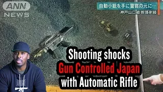 Shooting shocks Gun Controlled Japan with Automatic Rifle