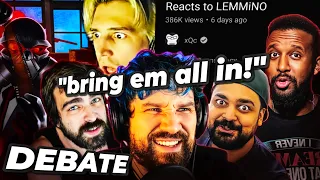 Debate w/ YouTubers Angry At xQc And Hasan