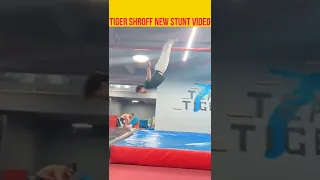 Tiger Shroff New Stunt Video #shorts