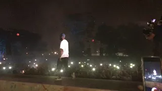 FRANK OCEAN LIVE ENTRANCE AT NYC PANORAMA MUSIC FESTIVAL 2017