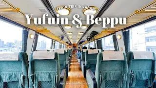 Traveling on Kyushu, Japan's super cost-effective Sightseeing Train, Yufuin no Mori [Yufuin - Beppu]