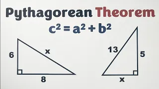 The Pythagorean Theorem - Right Triangle Geometry by @MathTeacherGon