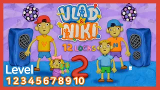 Vlad & Niki 12 Locks 2 Level 1 2 3 4 5 6 7 8 9 10 Walkthrough (RUD Present)