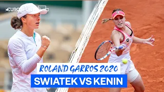 Iga Swiatek vs Sofia Kenin Final | 2020 Roland Garros | Eurosport Tennis