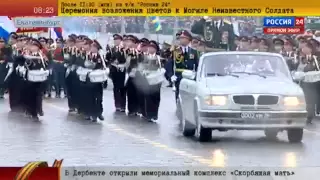 Ekaterinburg. Victory Day parade May 9, 2015  Russia