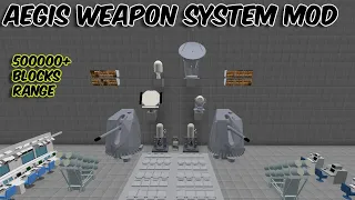 AEGIS SYSTEM MOD Showcase || Most Realistic Missile & Radar Mod in Minecraft || 500000+ Blocks Range