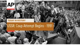 USSR: Attempted Coup Begins - 1991  | Today in History | 18 Aug 16