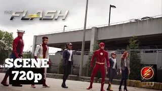 Barry's Speedster Family Vs Team GodSpeed Clones || The Flash S07E18 Season Finale Scene