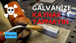 Galvanizli Profile Ölmeden Kaynak Nasıl Yapılır? - Gazaltı (MIG/MAG)