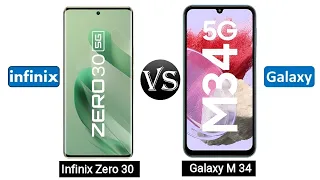 infinix zero 30 5g vs samsung galaxy m34 5g