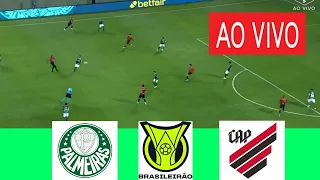 PALMEIRAS X ATLETICO PR AO VIVO COM IMAGENS I BRASILEIRAO 2024 ASSISTA HOJE