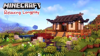 Minecraft Longplay | Japanese House and Garden (no commentary) 1.20