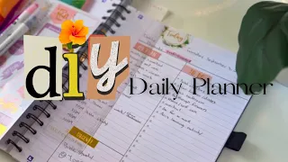 DIY Daily Planner | How to make your own planner from scratch using a notebook