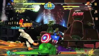 Marvel vs. Capcom 3 Gameplay Video #2