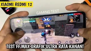 Tes Main Free Fire Max di Xiaomi Redmi 12 - Helio G88 kok gini?