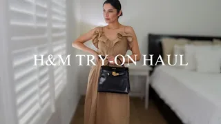 H&M TRY ON HAUL 2022 | dresses haul | The Allure Edition