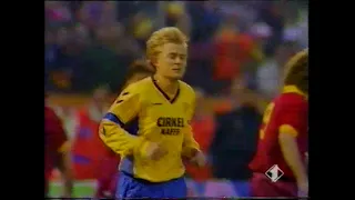 10/04/1991 Uefa Cup Semi Final 1st leg BRONDBY v AS ROMA