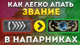 Как Легко И Быстро Повысить Звание В Напарниках В 2022 Году В КС ГО