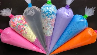 Making Crunchy Slime With Piping Bags - Satisfying Slime Video ASMR #72