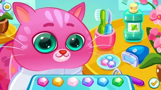 Play Fun Pet Care - Bubbu - My Virtual Pet - Fun Cute Kitten Android Gameplay #13