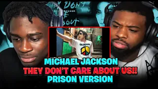 MJ did this in Prison..BabanTheKidd Michael Jackson They Don't Care About Us Prison Version REACTION