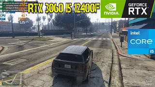 GTA 5 RTX 3060 - i5 12400F