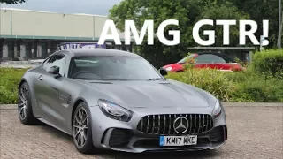 First Look At The Mercedes Benz AMG GTR And A45 Yellow Knight Edition!