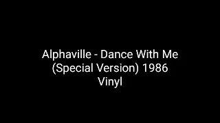 Alphaville - Dance With Me (Vocal Long Version) 1986 Vinyl _synth pop