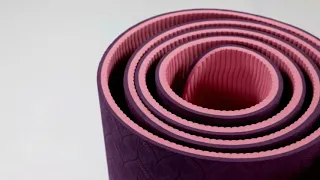 double tpe yoga mat