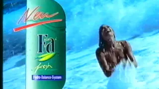 Fa Fresh Body Wash Werbung 1994