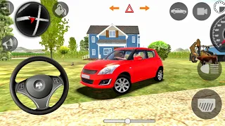 Indian car simulator game | Maruti Swift  car game 4x4 | Gadi wala game |car games|#technogamerz