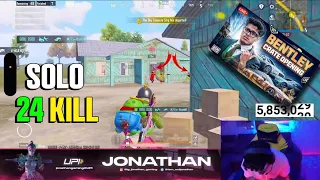 OMG😱!! 52 KILL JONATHAN GAMING IN LIVE STREAM | PUBG NEW EVENT GAMEPLAY | CONQUEROR GAMEPLAY !