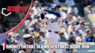 Shohei Ohtani SLAMS a HISTORIC no-doubt 2-run HOME RUN 🔥 | ESPN MLB